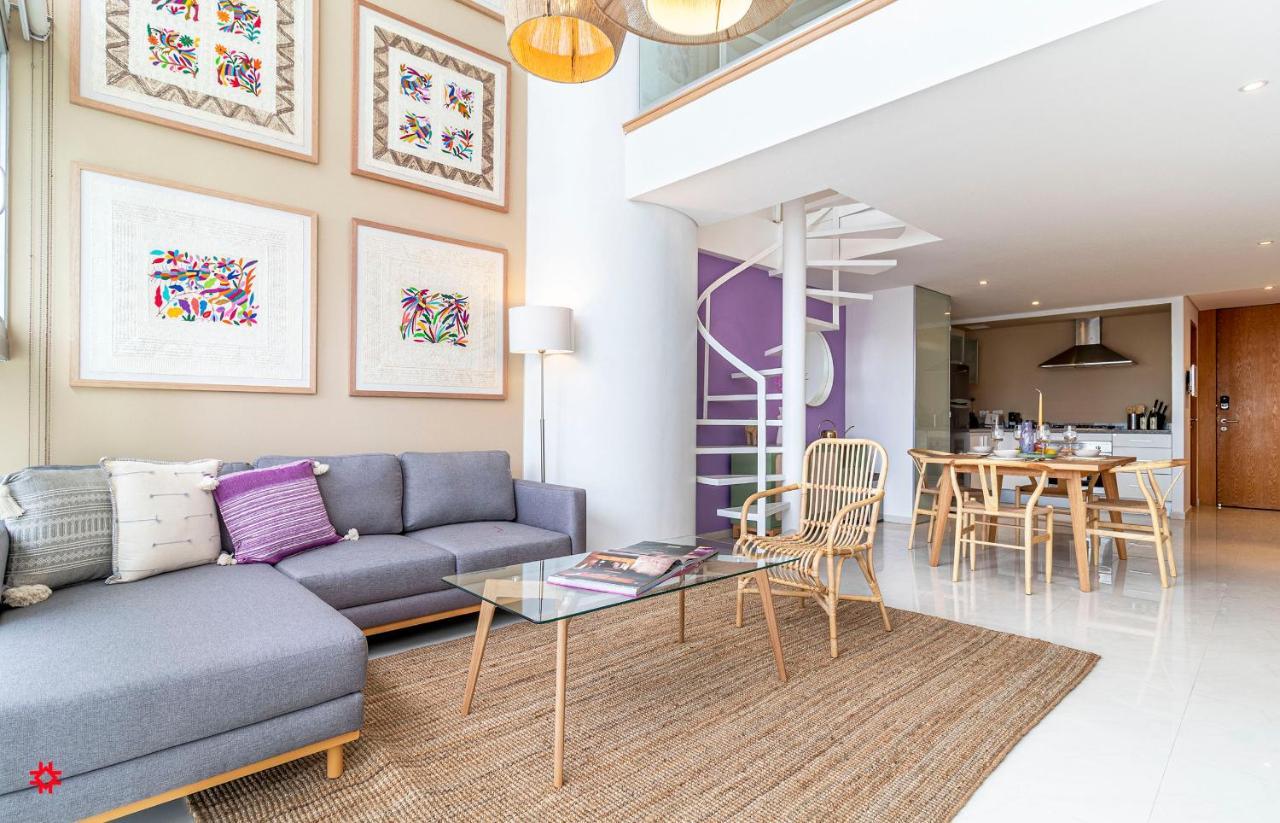 Ferienwohnung Casa Hamburgo By Kukun Mexiko-Stadt Exterior foto